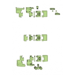 Siegenia FS Portal Bi-Fold Door Hinge Carton C